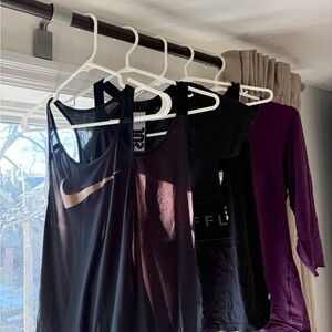 Bundle of workout tops